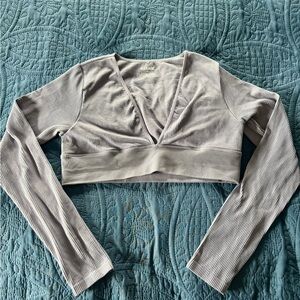 GARAGE Purple Long Sleeve Top